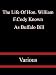 The Life Of Hon. William F.Cody Known  As Buffalo Bill -  Various