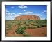 Ayers Rock (Uluru), Northern Territory, Australia Framed Art Poster Print by Hans Peter Merten, 49x39