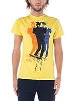 Nike Hurley Camiseta Manga Corta On Duty (Amarillo)