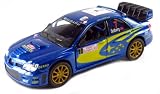 5" Die-cast 2007 Subaru WRC Rally Car - Solberg #7 1/36 Scale