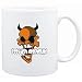 Mug White " Scottish Deerhound - Devil " Dogs