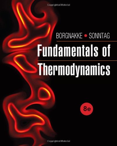 Fundamentals of Thermodynamics by Claus Borgnakke (26-Dec-2012) Hardcover