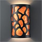 Ambiance Open Top and Bottom Large Cobblestones Outdoor Wall Sconce Finish: Carrara Marble Ambiance Open Top and Bottom Large Cobblestones Outdoor Wall Sconce Finish: Carrara Marble