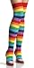 Lycra Acrylic Rainbow Thigh High Multicolor