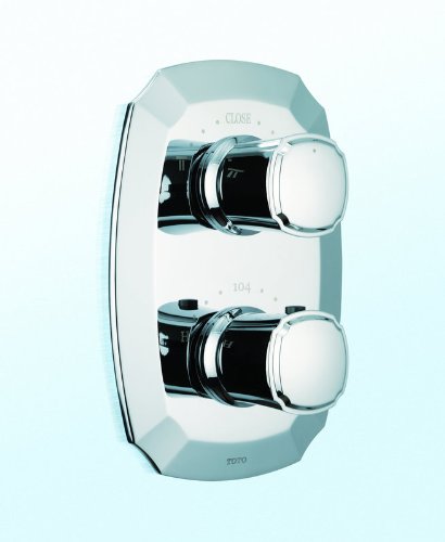 Toto TS970D#CP Guinevere Thermostatic Mixing Valve Trim - Polished Chrome