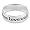 " true love waits" Sterling Silver Ring (Sizes 5-11)