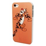 Fashion Disney Tigger Happy Dance Design Hard Back Skin Case Cover for Apple iPhone 4 4S