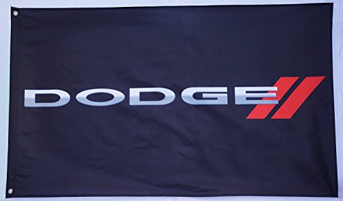 dodge flag dodge ram flag dodge car flag dodge car brand banner dodge banner --polyster flags,Brass Grommets,Anti-UV,Digital Printing---car flags 3X5 ft