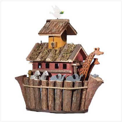 Noah s ark birdhouse - Style 31248B00068A4TI