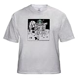 Starbucks Is Everywhere - Adult Birch-Gray-T-Shirt Medium