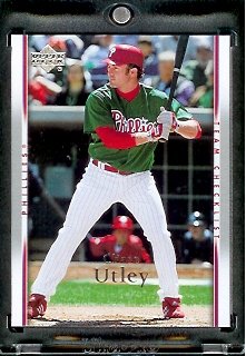 Buy 2007 Upper Deck Baseball Card #883 Chase Utley Phillies - Mint Condition - In Protective Display... by Upper Deck