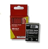 LOOKit Markenakku LI-ION - mit 1100 mAh für Canon PowerShot SX 210 IS, SX 200 IS, IXUS 980IS, 870, 960, 950, 860, 970, 90IS und Powershot SD 700 (Abbildung kann abweichen)