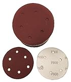 えらべる 13種類 マジック サンド ペーパー ディスク サンダー 用 125mm 100枚 セット (12 ＃８００)