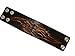 BrownBeans, Tattoo Design Brown Genuine Leather Wristband Cuff Bracelet (LBCT3043)