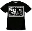 Barack Obama & Martin Luther King "From Dream To Reality" T-Shirt