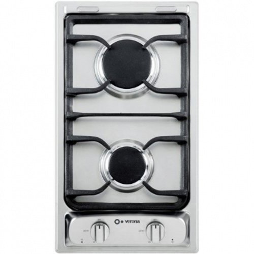Verona VEGCT212FSS 12 Gas Cooktop - Stainless Steel