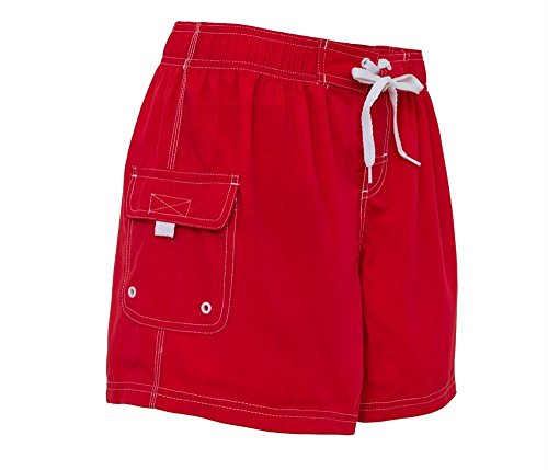 Adoretex Female Board Short - FB006 - Red - XXX-Large
