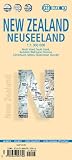 Laminated New Zealand Map by Borch (English Edition)