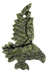 Flying Eagle Pendant 45X67mm - Russian Jade - Set of 3