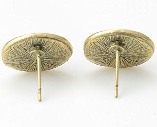 2pcs European Style Cool Punk Eyeball Shape Stud Earrings