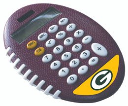 Green Bay Packers Pro-Grip Calculator
