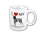 I Love My German Wirehaired Pointer Coffee Mug