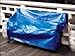 25 Pack Dry Top 8X10 Heavy Duty Industrial Polyethylene Blue Tarp 8' x 10' 5 Mil (008104)