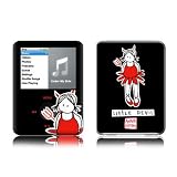Little Devil Design Protective Decal Skin Sticker for Apple iPod nano 3G (3rd Generation) 4GB/ 8GB Player