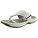 Clarks Brinkley Open Toe Synthetic Thong Sandal