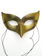Gold or Silver Unisex Italian Masks Fabric Mystique Costume Masquerade Venetian Face Mask