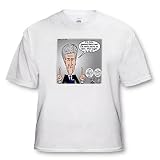 Rich Diesslins Funny General - Editorial Cartoons - John Kerry Foot In Mouth Disease - T-Shirts