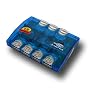 7 Port LED Light High Speed USB Hub - BLUE