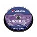 Verbatim Rohlinge DVD+R DL 8,5 GB 8fach, 10 Stück