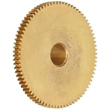Brass Pinion Gear 64P 20 Deg Pressure Angle 96Teeth x .250" Bore x 1.500" Pitch Dia