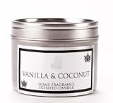 Shearer Scented Candle In Tin - Vanilla & Coconut (6CM x 4.7CM)