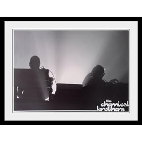 Chemical Brothers Tom Rowlands Ed Simons tour poster (affiche) (affiche) approx ( 90 x 60 cm )