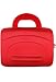 Sony DVP-FX930 9" Portable DVD Player Red Cube Carrying Case Bag Pouch Cube + Includes a 4 inch eBigvalue (TM) Determination Hand Strap