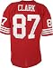 All Products : Dwight Clark Autographed Red Custom Jersey