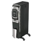 Heaters: Honeywell HZ-709 7 Fin Oil Filled Radiator Heater with Digital Controls