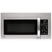 LG LMV1680ST 1.6 cu. ft. Over-the-Range Microwave Oven with 300 CFM Ventilation System, 1000 Cooking Watts, 10 Power Levels, Auto/Rapid Defrost and Auto Reheat: Stainless Steel