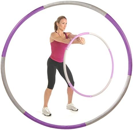 BodyFit By Sports Authority 2.5lb Weighted Hula Hoop Fitness Workouts Exercises