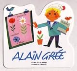 絵本『アラン・グレ《絵描き》』ダイカットステッカー