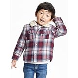 オールドネイビー OLD NAVY/ シェルパラインドシャツジャケット ブルー/グレープラッド アウタージャケット 3歳【並行輸入】
