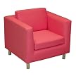 Kids' Modern Chair - Bright Pink