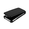 Optima iPhone 4 / 4S Prima Case Ledertasche aus schwarzem Leder