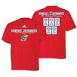 Kansas adidas Men's History of Champions Tee
