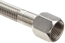 Unisource 8TSC Gray PTFE Braided Hose Assembly, 1/2