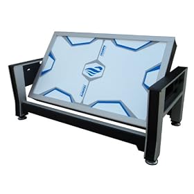 Triumph Sports 84-Inch 3-in-1 Rotating Air Powered Hockey, Billiards and Table Tennis Table (Black) by 
