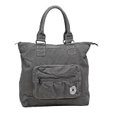 Converse Tasche Vintage Patch Canvas Shopper, castlerock, 42 x 44 x 17 cm