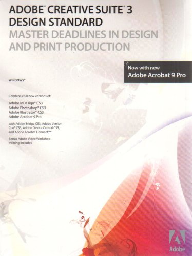 Adobe CS3 Design Standard v3.3, Upsell Edition (PC)
